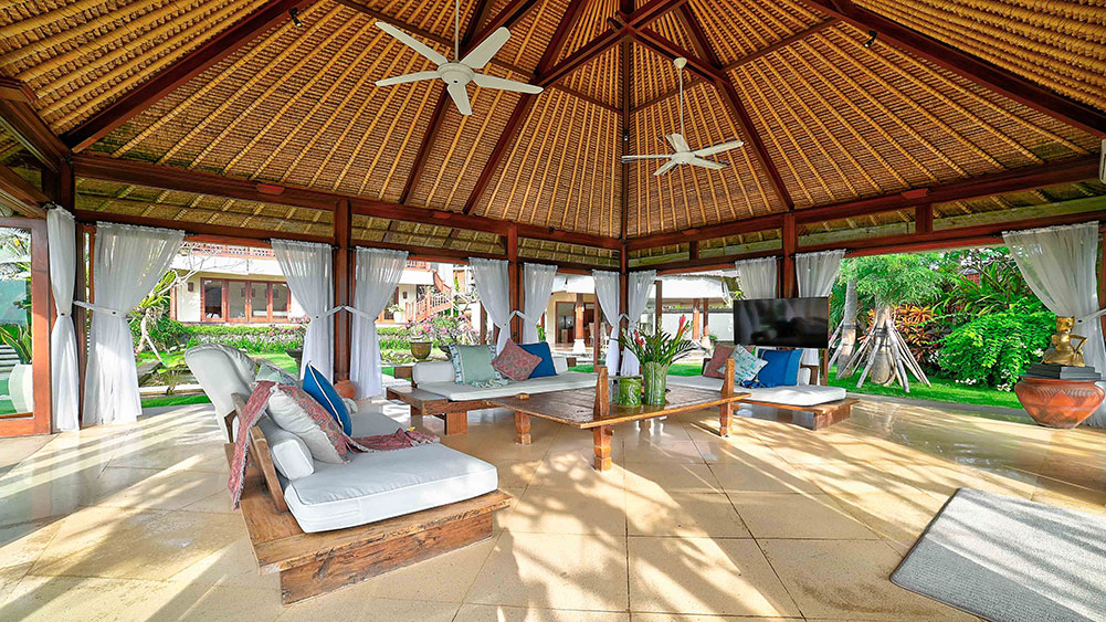 Villa Tanju - Restful Pavilion sala area